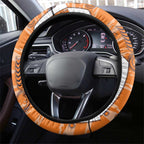 Greater Western Sydney Giants Steering Wheel Cover Mascot Cartoon Football Illustration Style