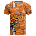 Greater Western Sydney Giants T Shirt Mascot Cartoon Football Illustration Style