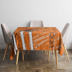 Greater Western Sydney Giants Tablecloth Mascot Cartoon Football Illustration Style