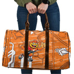 Greater Western Sydney Giants Travel Bag Mascot Cartoon Football Illustration Style