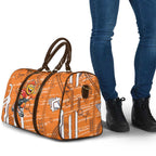 Greater Western Sydney Giants Travel Bag Mascot Cartoon Football Illustration Style