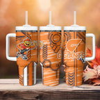 Greater Western Sydney Giants Tumbler With Handle Mascot Cartoon Football Illustration Style