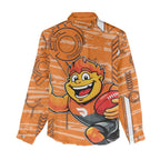 Greater Western Sydney Giants Women Casual Shirt Mascot Cartoon Football Illustration Style