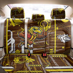 Hawthorn Hawks Back Car Seat Cover Mascot Cartoon Football Illustration Style