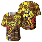 Hawthorn Hawks Baseball Jersey Mascot Cartoon Football Illustration Style