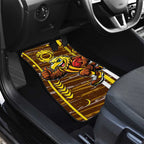 Hawthorn Hawks Car Mats Mascot Cartoon Football Illustration Style