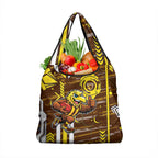 Hawthorn Hawks Grocery Bag Mascot Cartoon Football Illustration Style