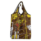 Hawthorn Hawks Grocery Bag Mascot Cartoon Football Illustration Style