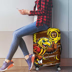 Hawthorn Hawks Luggage Cover Mascot Cartoon Football Illustration Style