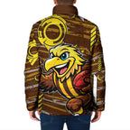 Hawthorn Hawks Padded Jacket Mascot Cartoon Football Illustration Style