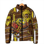 Hawthorn Hawks Padded Jacket Mascot Cartoon Football Illustration Style