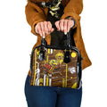 Hawthorn Hawks Shoulder Handbag Mascot Cartoon Football Illustration Style