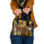 Hawthorn Hawks Shoulder Handbag Mascot Cartoon Football Illustration Style