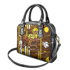 Hawthorn Hawks Shoulder Handbag Mascot Cartoon Football Illustration Style