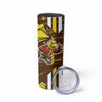 Hawthorn Hawks Skinny Tumbler Mascot Cartoon Football Illustration Style