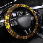 Hawthorn Hawks Steering Wheel Cover Mascot Cartoon Football Illustration Style