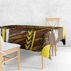 Hawthorn Hawks Tablecloth Mascot Cartoon Football Illustration Style