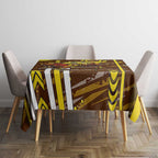 Hawthorn Hawks Tablecloth Mascot Cartoon Football Illustration Style