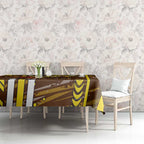 Hawthorn Hawks Tablecloth Mascot Cartoon Football Illustration Style