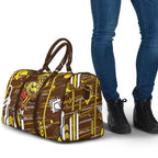 Hawthorn Hawks Travel Bag Mascot Cartoon Football Illustration Style