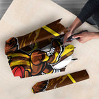 Hawthorn Hawks Umbrella Mascot Cartoon Football Illustration Style