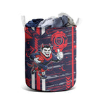 Melbourne Demons Laundry Basket Mascot Cartoon Football Illustration Style