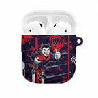 Melbourne Demons AirPods Case Mascot Cartoon Football Illustration Style