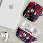 Melbourne Demons AirPods Case Mascot Cartoon Football Illustration Style