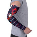 Melbourne Demons Arm Sleeves Mascot Cartoon Football Illustration Style