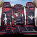 Melbourne Demons Back Car Seat Cover Mascot Cartoon Football Illustration Style