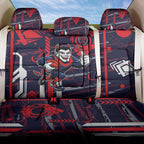 Melbourne Demons Back Car Seat Cover Mascot Cartoon Football Illustration Style