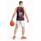Melbourne Demons Basketball Jersey Mascot Cartoon Football Illustration Style
