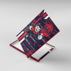 Melbourne Demons Canvas Wall Art Mascot Cartoon Football Illustration Style