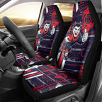 Melbourne Demons Car Seat Cover Mascot Cartoon Football Illustration Style