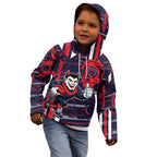 Melbourne Demons Kid Hoodie Mascot Cartoon Football Illustration Style