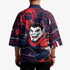 Melbourne Demons Kimono Mascot Cartoon Football Illustration Style