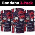 Melbourne Demons Neck Gaiter Mascot Cartoon Football Illustration Style
