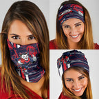 Melbourne Demons Neck Gaiter Mascot Cartoon Football Illustration Style