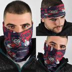 Melbourne Demons Neck Gaiter Mascot Cartoon Football Illustration Style