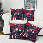 Melbourne Demons Pillow Cover Mascot Cartoon Football Illustration Style