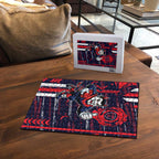 Melbourne Demons Puzzle Mascot Cartoon Football Illustration Style