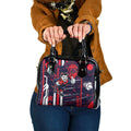 Melbourne Demons Shoulder Handbag Mascot Cartoon Football Illustration Style