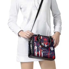 Melbourne Demons Shoulder Handbag Mascot Cartoon Football Illustration Style