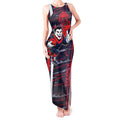 Melbourne Demons Tank Maxi Dress Mascot Cartoon Football Illustration Style