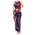Melbourne Demons Tank Maxi Dress Mascot Cartoon Football Illustration Style