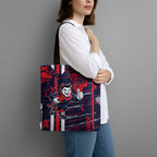 Melbourne Demons Tote Bag Mascot Cartoon Football Illustration Style