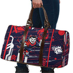 Melbourne Demons Travel Bag Mascot Cartoon Football Illustration Style