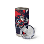 Melbourne Demons Tumbler Cup Mascot Cartoon Football Illustration Style