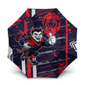 Melbourne Demons Umbrella Mascot Cartoon Football Illustration Style