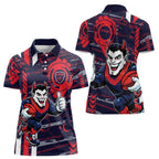 Melbourne Demons Women Polo Shirt Mascot Cartoon Football Illustration Style
